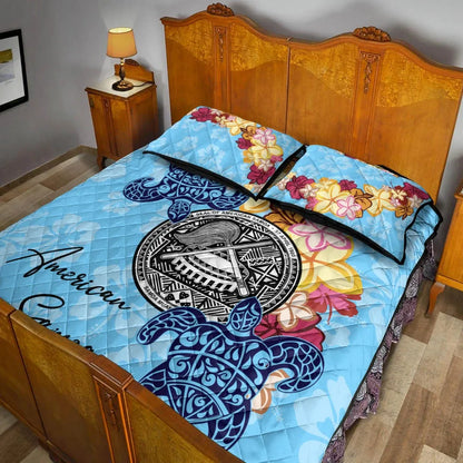 American Samoa Quilt Bed Set - Tropical Style