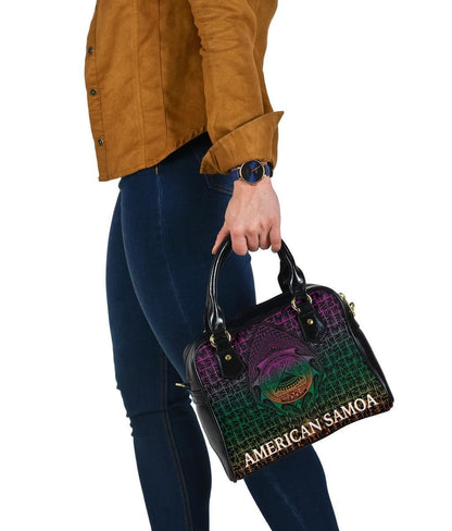 American Samoa Shoulder Handbag - As Seal Rocket Style