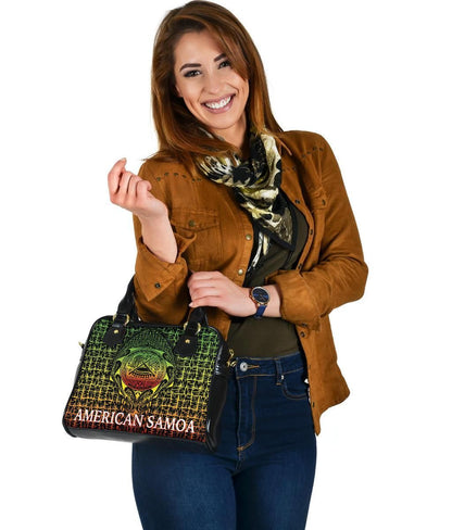 American Samoa Shoulder Handbag - As Seal Rocket Style (Reggae)