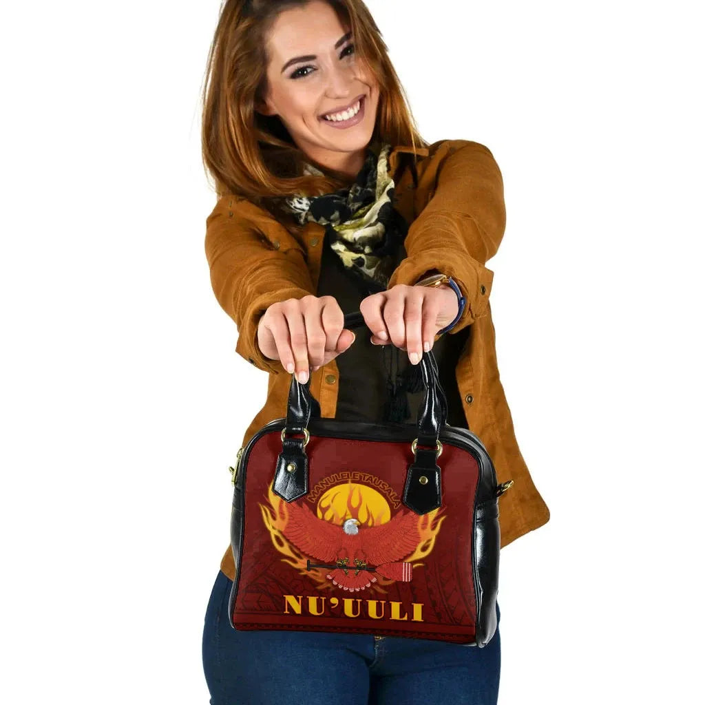 American Samoa Shoulder Handbags - Manulele Tausala Nuuuli