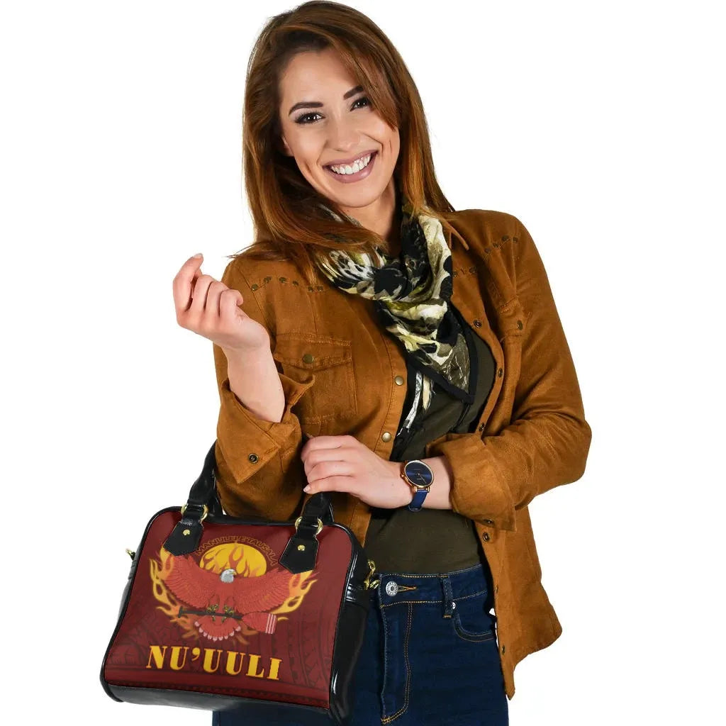 American Samoa Shoulder Handbags - Manulele Tausala Nuuuli