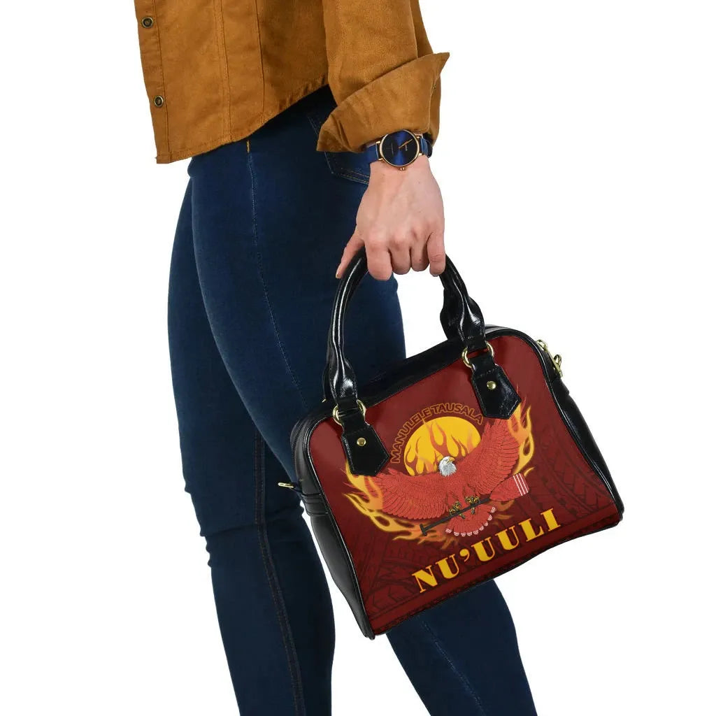 American Samoa Shoulder Handbags - Manulele Tausala Nuuuli