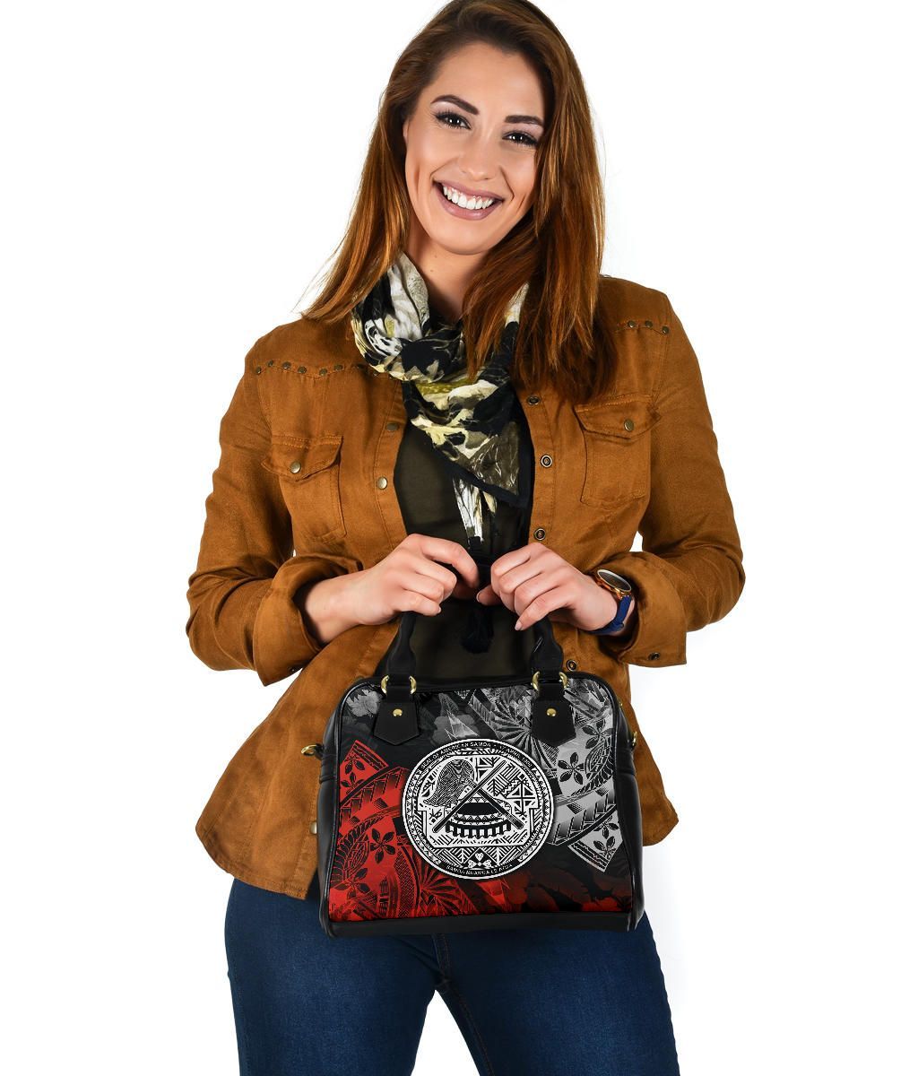 American Samoa Shoulder Handbag - Vintage Polynesian Style
