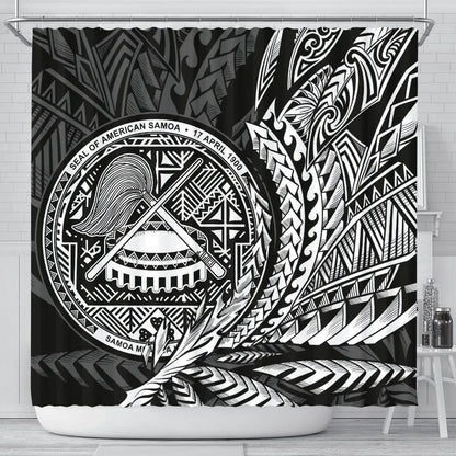 American Samoa Shower Curtain - Wings Style