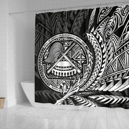American Samoa Shower Curtain - Wings Style