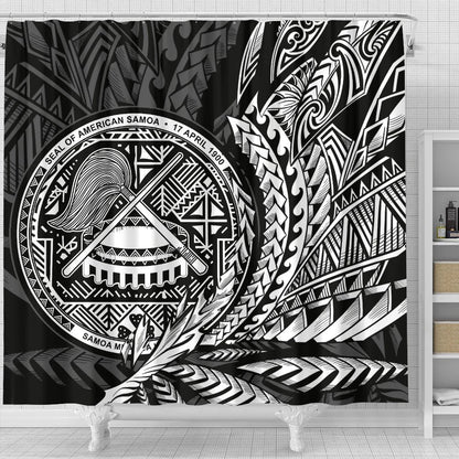 American Samoa Shower Curtain - Wings Style