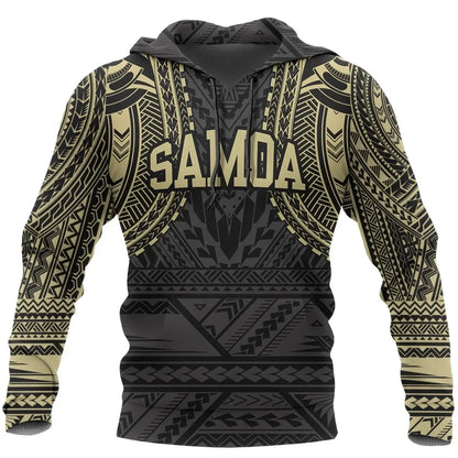 American Samoa Spirit Hoodie - Samoa Polynesian Tattoo