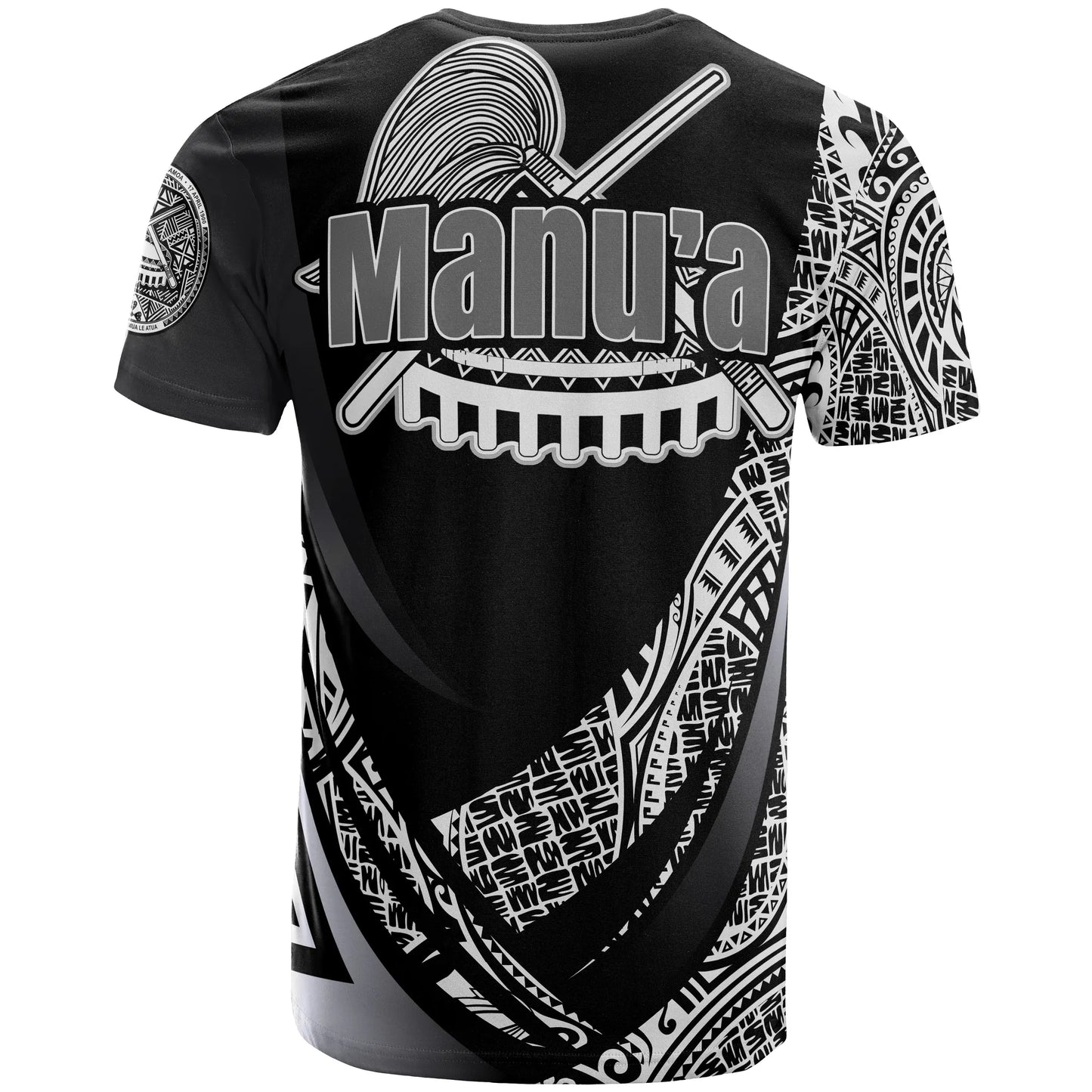 American Samoa T-Shirt - Manu'a Ofu Polynesian Patterns Sport Style