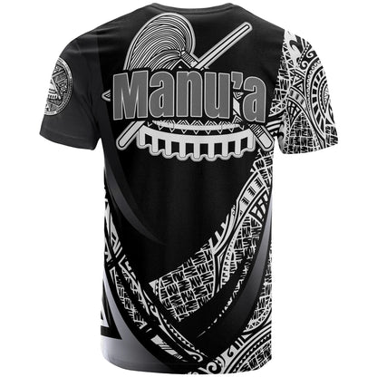 American Samoa T-Shirt - Manu'a Ofu Polynesian Patterns Sport Style