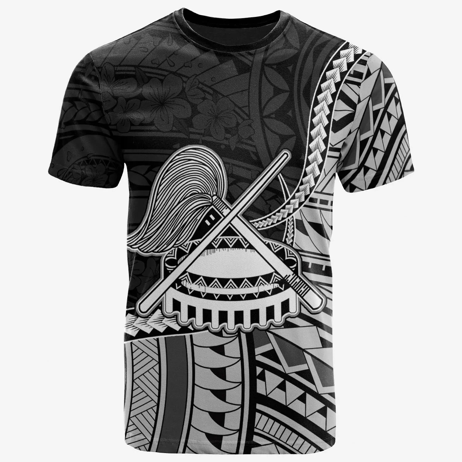 American Samoa T-Shirt - Poloa Polynesian Patterns ( Version 1)