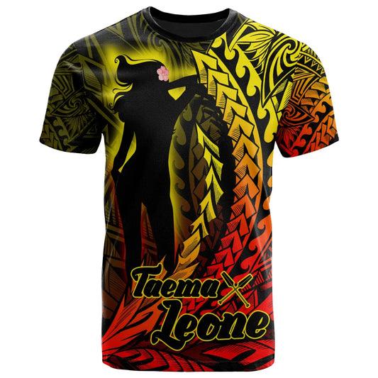 American Samoa T-Shirt - Taema Leone Wings Style