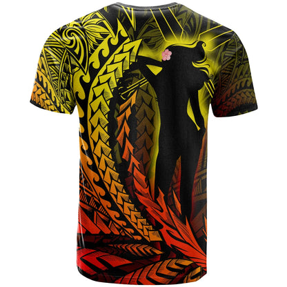 American Samoa T-Shirt - Taema Leone Wings Style