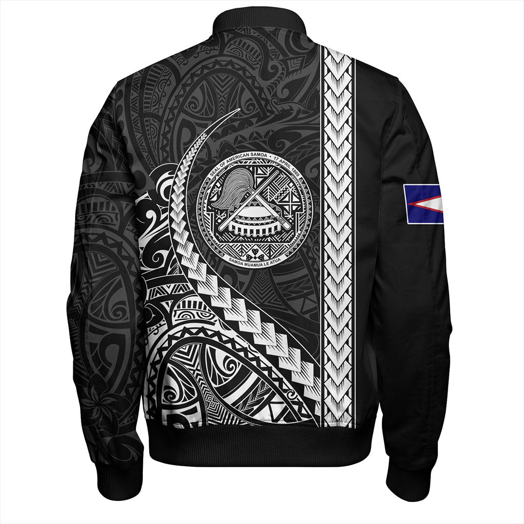 American Samoa Bomber Jacket Samoa Tribal Polynesian Coat Of Arms