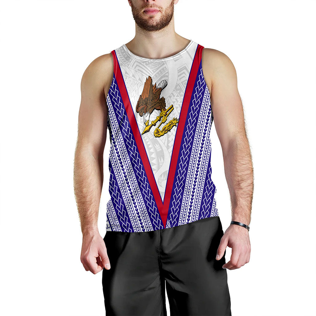 American Samoa Tank Top Polynesian Tribal Flag