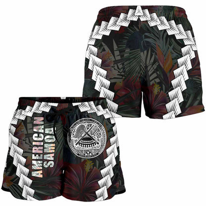 American Samoa Women Shorts - Chain Polynesian