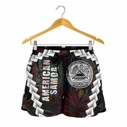 American Samoa Women Shorts - Chain Polynesian