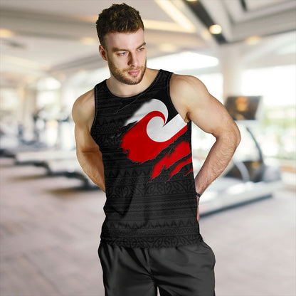 New Zealand Tank Top Tino Rangatiratanga Maori Crack Style