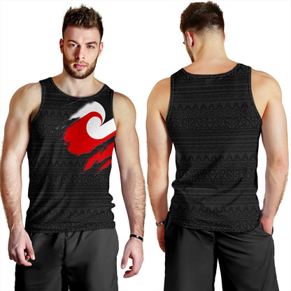 New Zealand Tank Top Tino Rangatiratanga Maori Crack Style