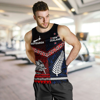New Zealand Tank Top Waitangi Aotearoa Tribal National Together