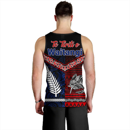 New Zealand Tank Top Waitangi Aotearoa Tribal National Together