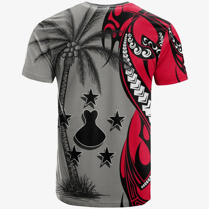 Austral Islands T-Shirt - Classical Coconut Tree