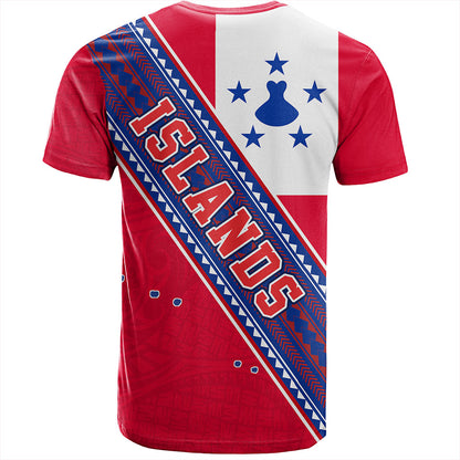 Austral Islands T-Shirt Flag And Coat Of Arms