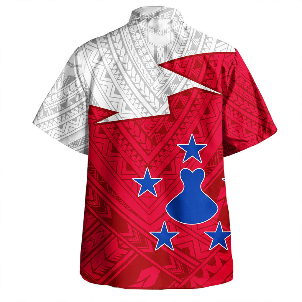 Marquesas Islands Hawaiian Shirt Polynesian Tattoo Flag And Coat Of Arms