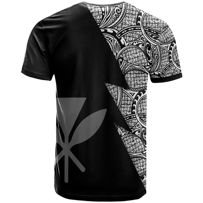 Hawaii All Over Custom Personalised T-Shirt - Kanaka Maoli Polynesian Pattern Flash