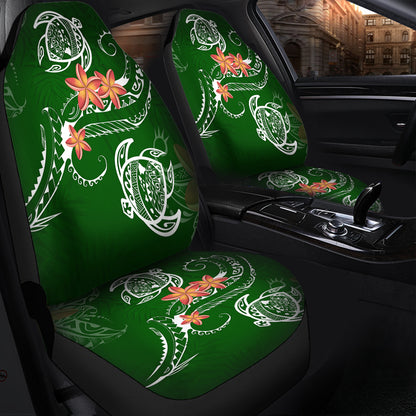 Hawaii Car Seat Covers Polynesian Turtle Map Hawaii Plumeria