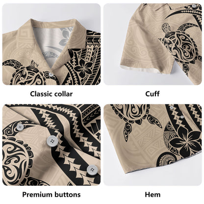 Hawaii Hawaiian Shirt Turtle Polynesia Tattoo Ocean Soul