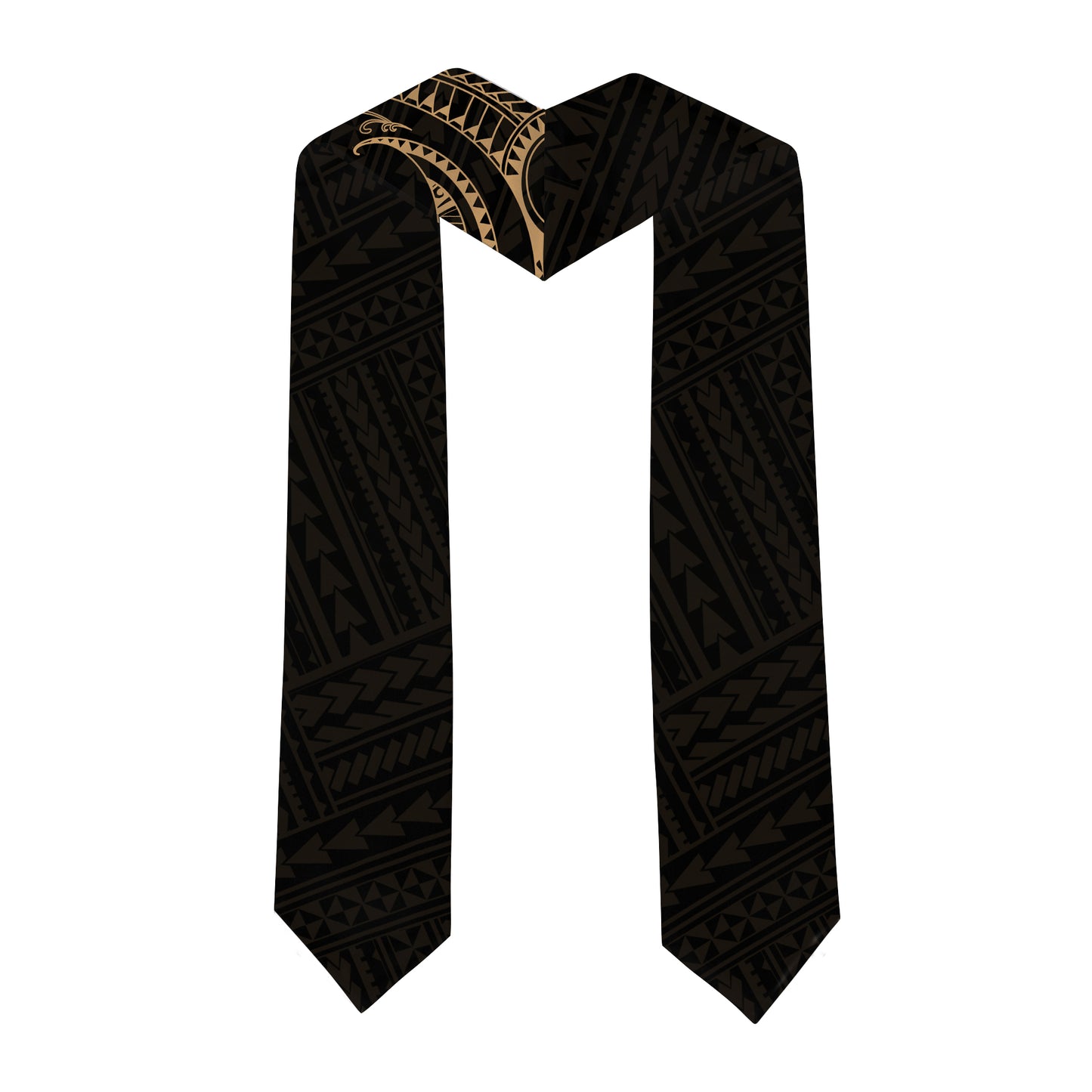 Hawaii Graduation Stole Custom Class 2026 Tribal Wave