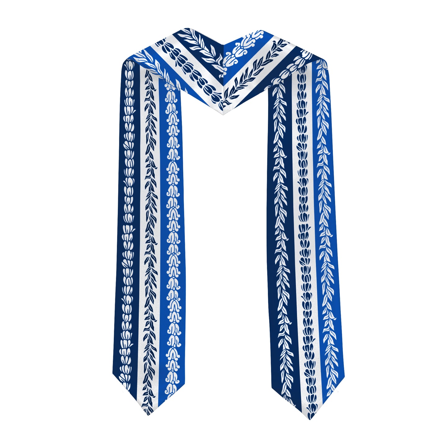 Hawaii Graduation Stole Aloha Flag With Flower Lie Beautiful Ver.1