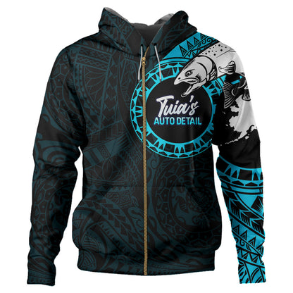 Polynesian Tattoo Style Hoodie Tuia's Auto Detail