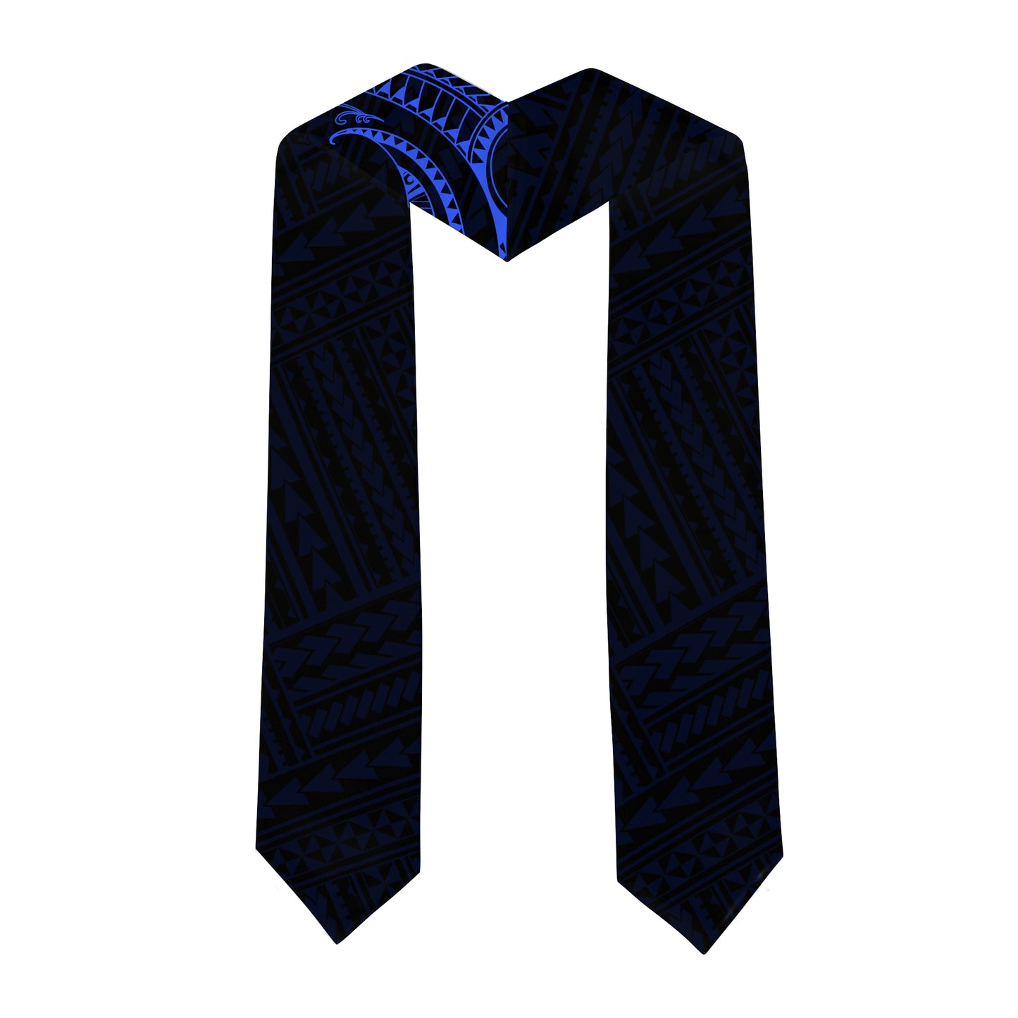 Hawaii Graduation Stole Custom Class 2026 Tribal Wave