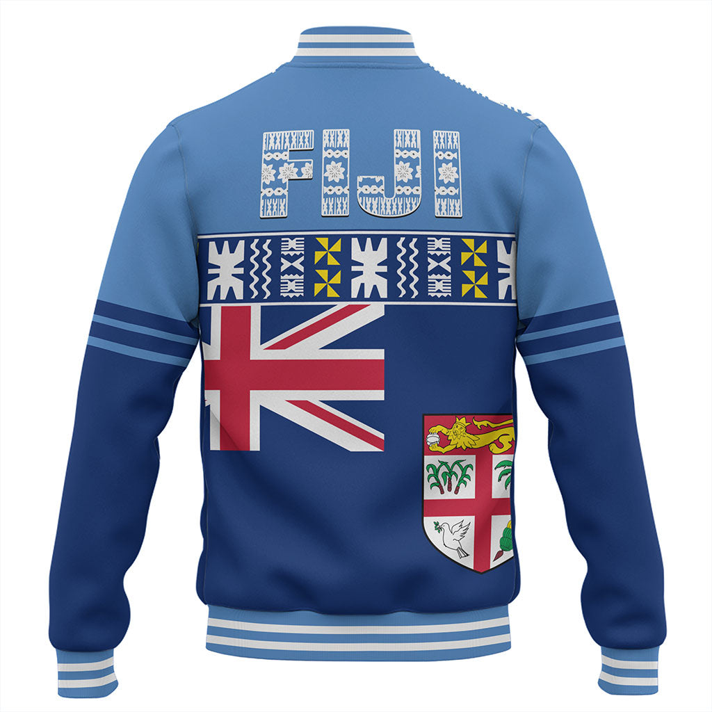 Fiji Baseball Jacket Bula Fijian Independence Day