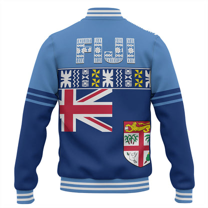 Fiji Baseball Jacket Bula Fijian Independence Day
