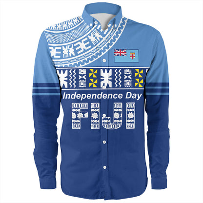 Fiji Long Sleeve Shirt Bula Fijian Independence Day