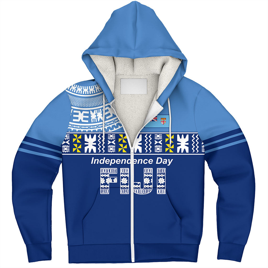 Fiji Sherpa Hoodie Bula Fijian Independence Day