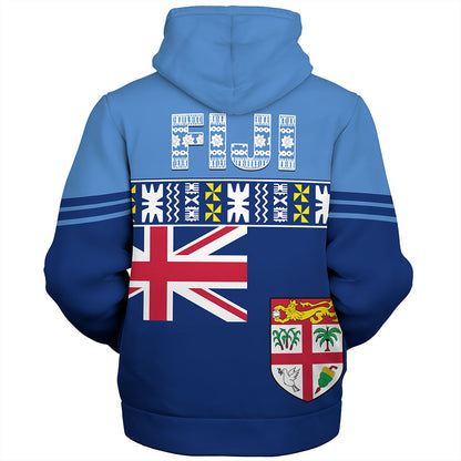 Fiji Sherpa Hoodie Bula Fijian Independence Day