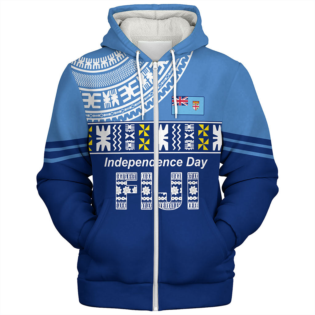 Fiji Sherpa Hoodie Bula Fijian Independence Day