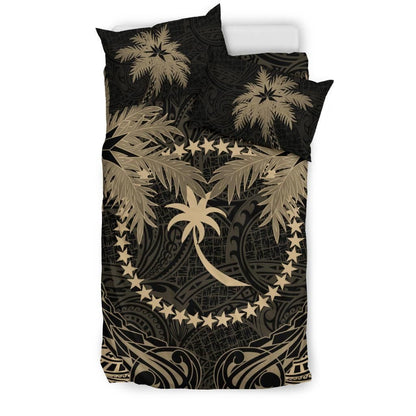 Chuuk Duvet Cover Set - Chuuk Flag Coconut (Duvet Cover)