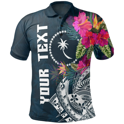 Chuuk Custom Personalised Polo Shirt - Summer Vibes