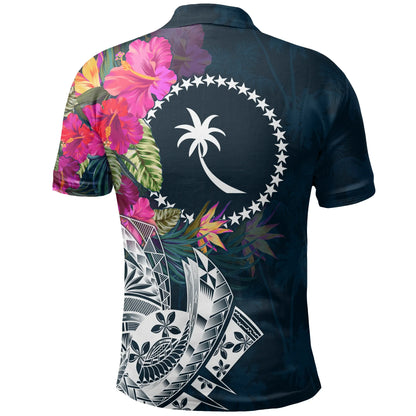Chuuk Custom Personalised Polo Shirt - Summer Vibes