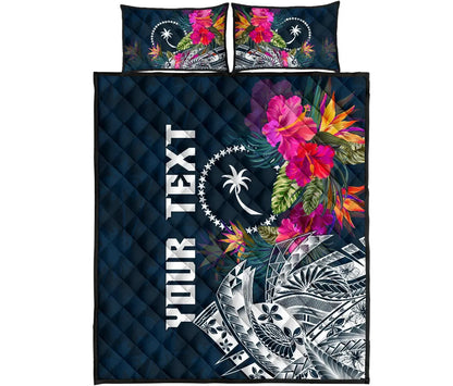 Chuuk Custom Personalised Quilt Bed Set - Summer Vibes