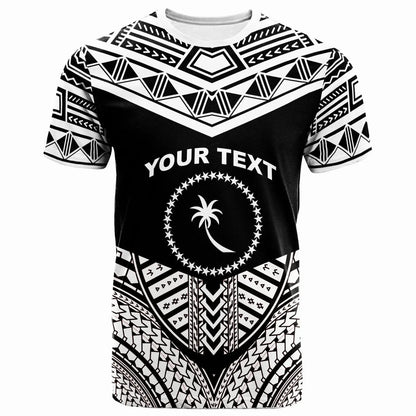 Chuuk Custom Personalised - T- Shirt - Tribal Pattern Cool Style White Color