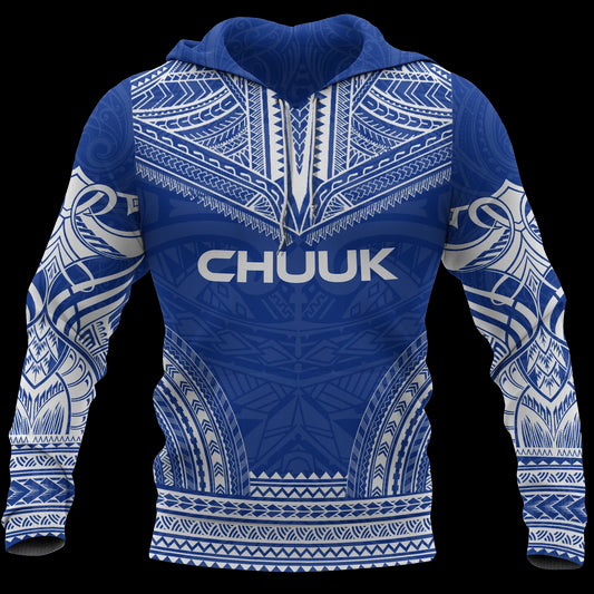 Chuuk Flag Polynesian Chief Hoodie