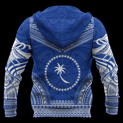 Chuuk Flag Polynesian Chief Hoodie