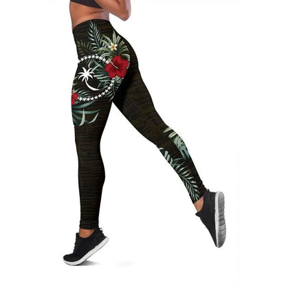 Chuuk Hibiscus Legging