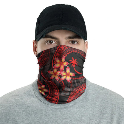 Chuuk Neck Gaiter - Plumeria Red