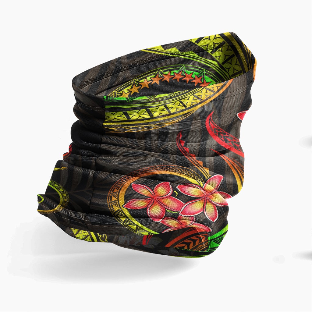 Chuuk Neck Gaiter - Plumeria Reggae